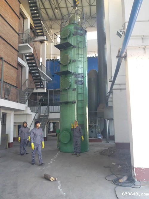 砖窑玻璃钢脱硫塔-适用于砖窑环境-高效去除硫化物-耐久耐用