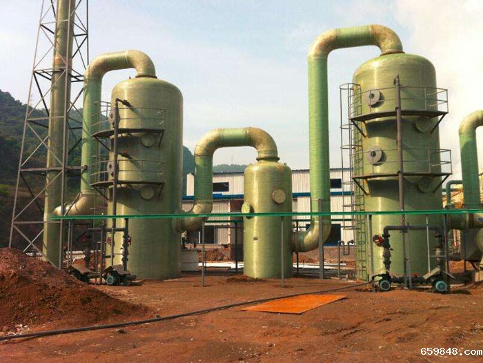 工厂玻璃钢洗涤塔设备