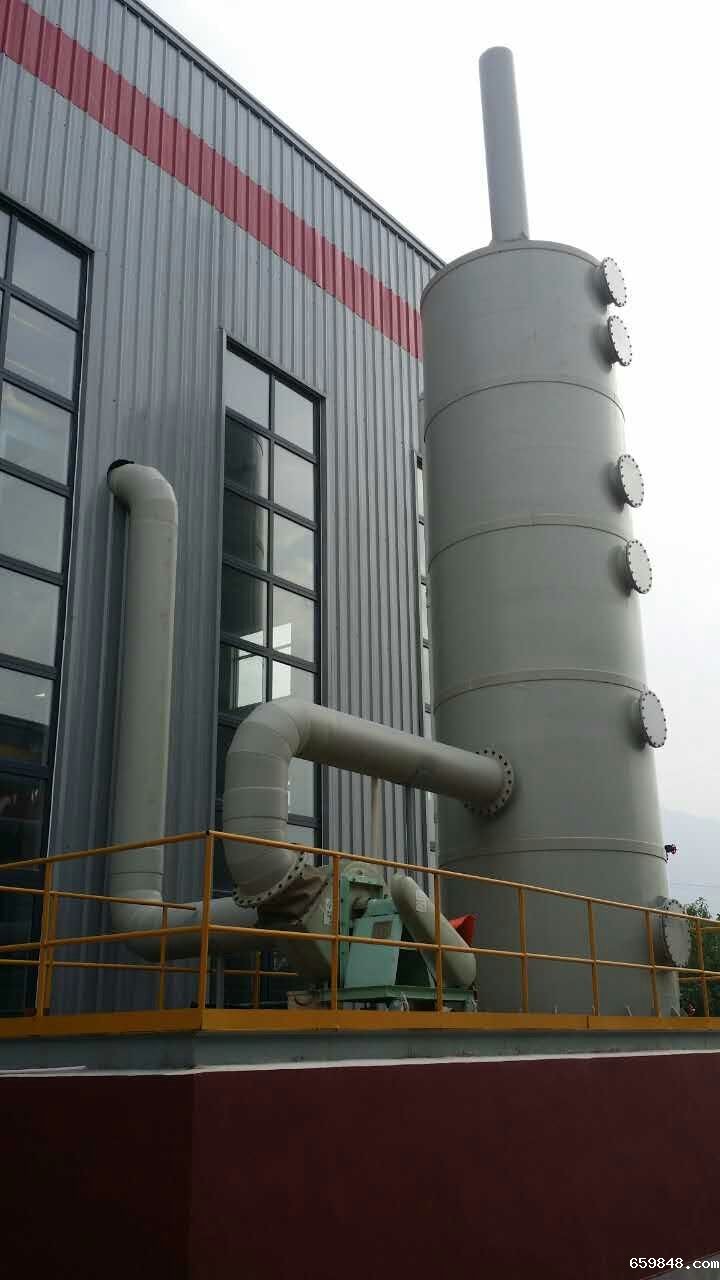 玻璃钢洗涤塔-高效去除污染物-耐腐蚀性强-适应各种废气处理场景