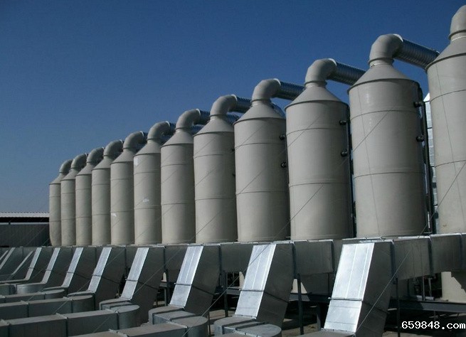 玻璃钢酸雾净化塔