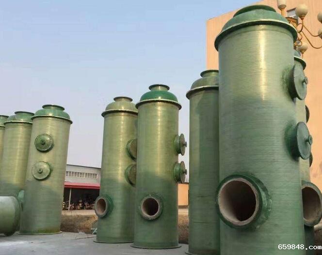 组合式玻璃钢脱硫塔-模块化设计-便于安装维护-灵活配置